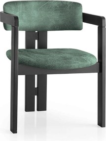 Καρέκλα Μαύρο / Πράσινο CO 58x49x76