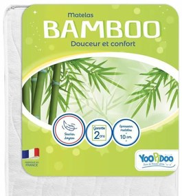 Στρώμα κούνιας YOOPIDOO Bamboo 60 x 120 cm