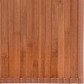 vidaXL Χαλί Ορθογώνιο Καφέ 60 x 500 εκ. Μπαμπού