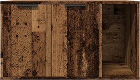 vidaXL Τουαλέτα Γάτας Περίφραξη 80x50x45 εκ. Επεξεργασμ. Ξύλο