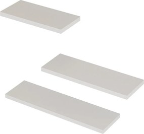 Ράφι Τοίχου Λευκό FLENA 30x2x14