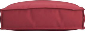 vidaXL Μαξιλάρι Ύφασμα Όξφορντ Κόκκινο 50 x 50 x 12 cm