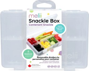 Φαγητοδοχείο Με Χωρίσματα Melii Transparent MEL23400
