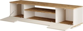 Έπιπλο Τηλεόρασης Atlantic Πεύκο / Κασμίρ BRADA 180x44.5x44.6