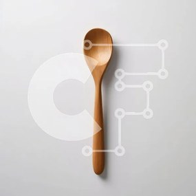 Intra Συλλεκτικό Ξύλινο Παζλ Plywood  4mm - Ξύλινο κουτάλι - Ιδανικό για μαγείρεμα και ψήσιμο Σε Ξύλινο Κουτί - Διαστάσεις: 10x10 cm – 25 κομμάτια