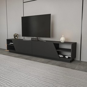 Έπιπλο Τηλεόρασης Ανθρακί ODAVE 240x37.1x47.4