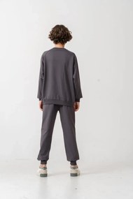 Stewehome Σετ φόρμας αγοριού με κέντημα και τύπωμα (9-10 ετών)