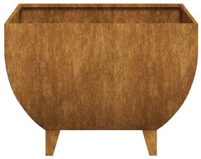 vidaXL Τζάκι Εξωτερ. Χώρου 50x50x37 εκ. από Ατσάλι Σκληρυθέν στο Αέρα