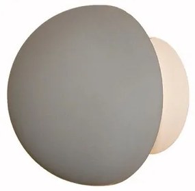 Απλίκα Φωτιστικό Τοίχου LED 6W Τσιμέντο Φ11cm Porto SunLight-PORTO-CM-Λευκό PORTO-CM