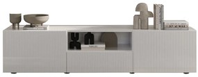 Έπιπλο Τηλεόρασης Ανθρακί Οξειδωμένο 121x43x57