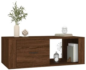 vidaXL Τραπεζάκι Σαλονιού Καφέ Δρυς 100x50,5x35 εκ. Επεξεργασμ. Ξύλο