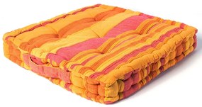 Μαξιλάρα Δαπέδου (45x45x8) Silk Fashion Kerala Yellow