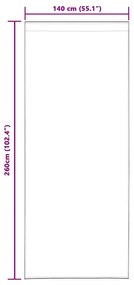 vidaXL Κουρτίνες συσκότισης 2 pcs Μαύρο 140 x 260 cm Βελούδο