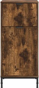 vidaXL Ντουλάπι Μπάνιου Καπνιστό Δρύς 39,5 x 36 x 88 εκ