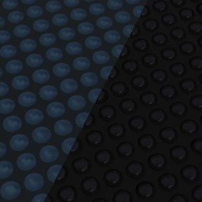 vidaXL Κάλυμμα Πισίνας Ηλιακό Μαύρο/Μπλε 732x366 εκ. από Πολυαιθυλένιο