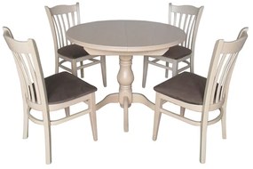 Bluimis ΣΕΤ ΤΡΑΠΕΖΑΡΙΑ AMELIA 1020 IN + NATALIE 1027 IN NATURE BL-400-11-005