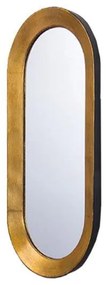 Καθρέπτης Τοίχου Μεταλλικός Χρυσός Art Et Lumiere 36x6x83εκ. 10852