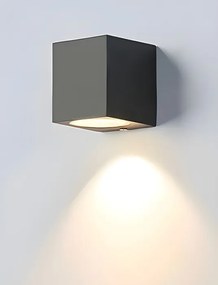 SE-WL-S1-DG CUADRO DOWN WALL LAMP GU10 DARK GREY BODY ALUMINIUM HOMELIGHTING 77-9269