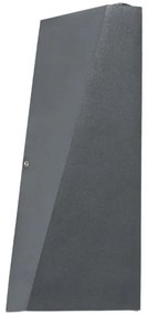 Φωτιστικό Τοίχου - Απλίκα Triande 60555 8,5x8,5x20cm Led 1200lm 10W 4500K Grey GloboStar