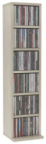 Έπιπλο για CD Sonoma Δρυς 21 x 20 x 88 εκ. Επεξεργασμένο Ξύλο - Καφέ