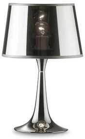 Φωτιστικό Επιτραπέζιο London 032368 23,5x36,5cm 1xE27 60W Chrome Ideal Lux