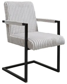 Dining Armchair New Evita Fylliana White 56x65x87 cm