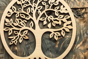 Σετ των 2 Intra απο ξύλο plywood 3mm-4mm πάχος – Αρχείο αποκοπής με λέιζερ δέντρου Δίασταση 20x20 cm INTRAFABR-92305787