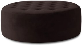 Πουφ Python-Kafe Skouro - 70.00Χ70.00Χ28.00cm