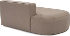 Corner Sofa Mora (X-Oval-L1-O1-O1-R1) Light Brown