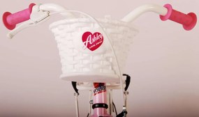 Ashley 14 Inch 22,5 cm Girls Coaster Brake Light pink/White