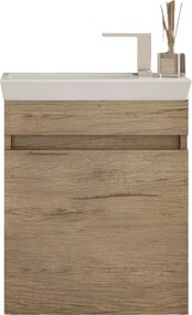 Drop Luxus 45x28 Pl Wood - Βάση Επίπλου Με Νιπτήρα