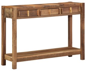 vidaXL Κονσόλα Τραπέζι 107x33x76 εκ. Μασίφ Ξύλο Ανακυκλωμένο