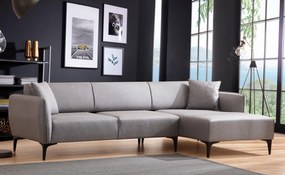 Corner Sofa Belissimo Right - Grey Grey