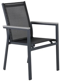 Σετ Τραπέζι και καρέκλες Dallas 2303, Ξύλο, Ύφασμα, Μέταλλο, Ξύλο, Ξύλο: Ακακία | Epipla1.gr