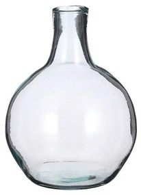 Supergreens Βάζο Γυάλινο Διάφανο 18x18x24 εκ.