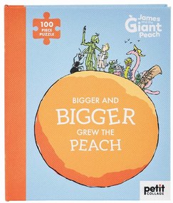 Παζλ PETIT COLLAGE Road Dahl James &amp; το γιγάντιο ροδάκινο