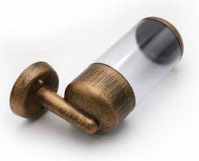 Adeleq Απλίκα PC Κύλινδρος UP Φ91mm h26cm Ντουί Ε27 IP44 Ρουστίκ 9-28771