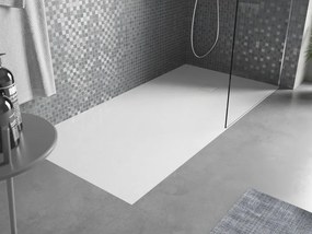 Mexen Bert ορθογώνιος δίσκος ντους SMC 160 x 80 cm, λευκός - 4K108016