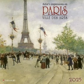 Ημερολόγιο 2025 Paris - Ville des Arts