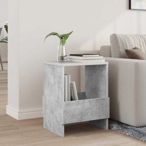 vidaXL Ράφι Περιοδικών Σκυρόδεμα Γκρι 35 x 30 x 45 εκ.
