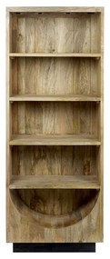 Σκευοθήκη DKD Home Decor Μαύρο Φυσικό Ξύλο από Μάνγκο 70 x 35 x 185 cm 70 x 35 x 184 cm