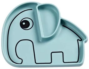 Πιάτο Σιλικόνης "Stick &amp; Stay Elphee Blue" Done By Deer