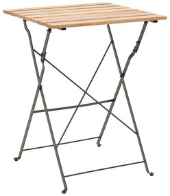 Σετ Κήπου Τραπεζαρία Pometia 3 τεμ Ξύλο - Μέταλλο 55x54x72εκ. 55x54x72 εκ.