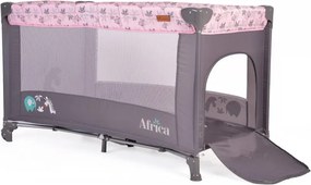 Παρκοκρέβατο (0+ Μηνών/Έως 15kg) Cangaroo Africa Pink