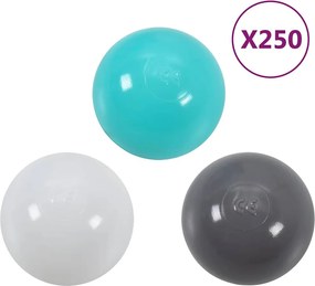 vidaXL Μπάλες για Παιδική Πισίνα 250 τεμ. Πολύχρωμες