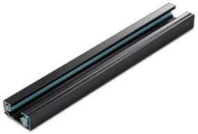 Ράγα Μονοφασική 3m Αλουμίνιο ACA-2W3MB-Μαύρο 2W3MB