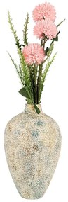 Βάζο 697ELD1230 Φ15x23cm Multi Aberto Design Ceramic