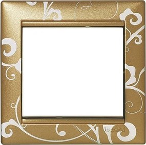 Πλαίσιο 1 θέσης Legrand Valena BAROQUE χρυσό