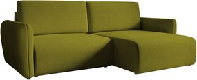 Γωνιακός καναπές Goya Slim-Prasino
