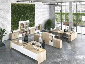 Γραφείο Marbrand– Λευκό – Φυσικό-Μήκος: 200 εκ.